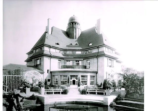 Die Villa um 1910